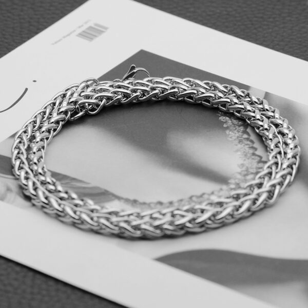 Titanium steel necklaces for men - Image 5