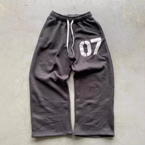 07 Street Trend Loose Sweater Suit - Image 6
