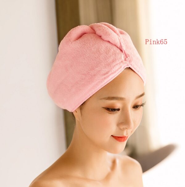 Women's Hair Dryer Cap, Absorbent Dry Hair Towel - Image 10