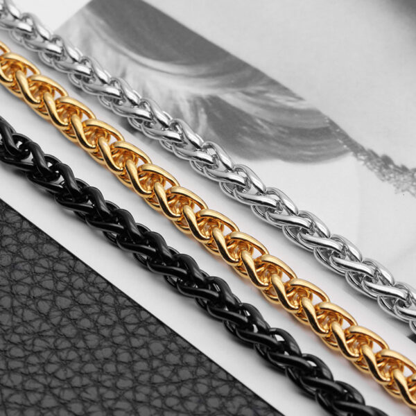 Titanium steel necklaces for men - Image 2