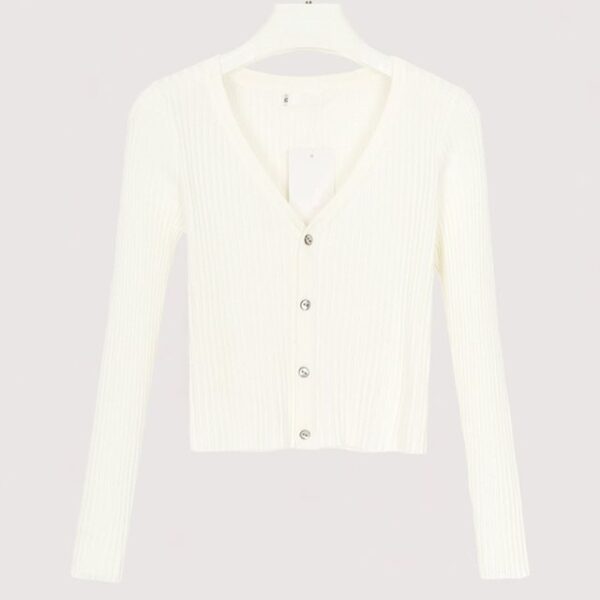 sweater cardigan women Slim sweaters - Image 6