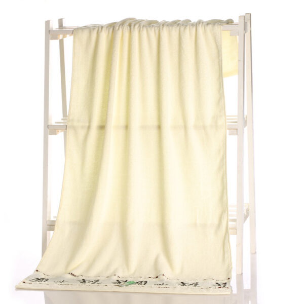 Bamboo charcoal fiber bath towel - Image 10