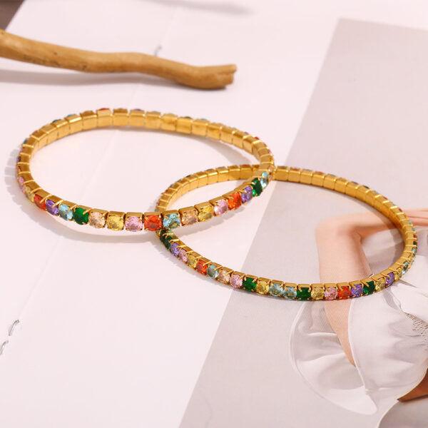 European And American Fashion Niche Personality Fresh Bracelet Stainless Steel - Image 2