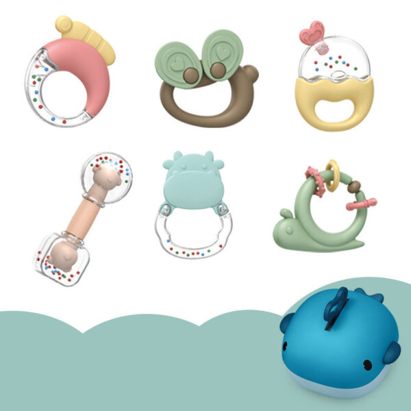 Baby Rattle Plastic Toy Gift Box Set - Image 5
