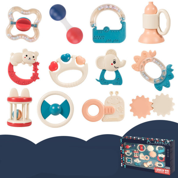 Baby Rattle Plastic Toy Gift Box Set - Image 2