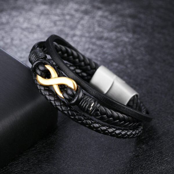 Vintage leather bracelet - Image 3