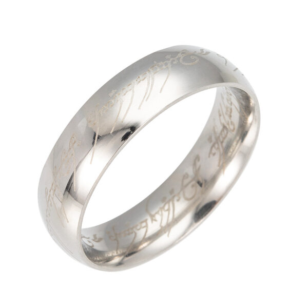 Titanium Steel Ring Men's Ring Ring - Image 8