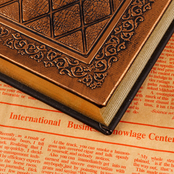 Stylish leather notebook - Image 4