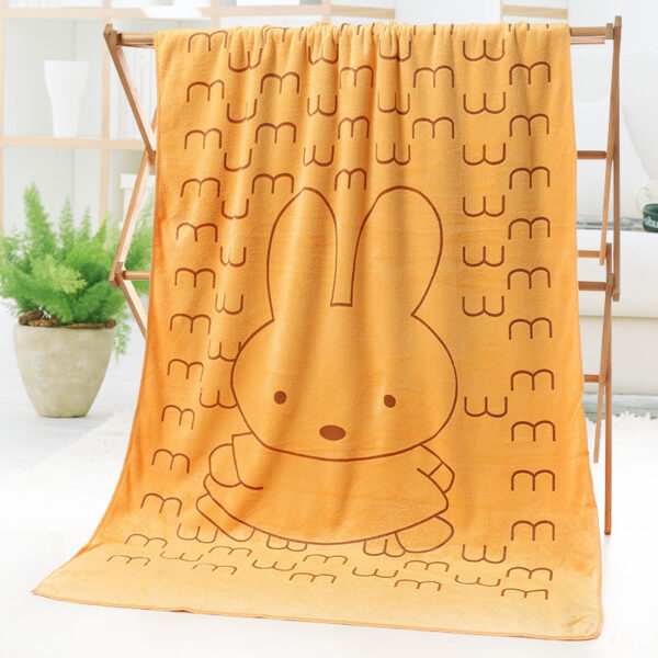 Bath towel beach towel cartoon print - Image 6