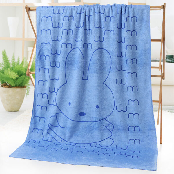 Bath towel beach towel cartoon print - Image 3