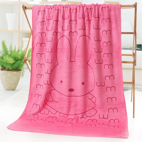 Bath towel beach towel cartoon print - Image 10