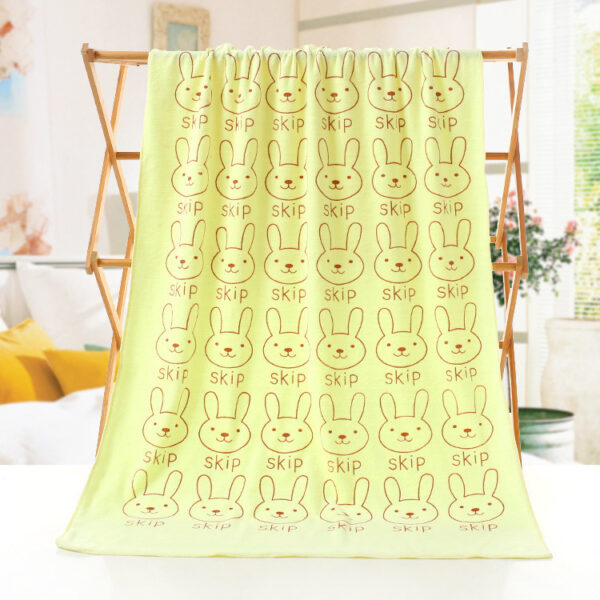Bath towel beach towel cartoon print - Image 9