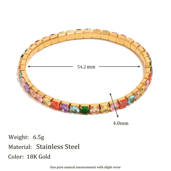 European And American Fashion Niche Personality Fresh Bracelet Stainless Steel - Image 6