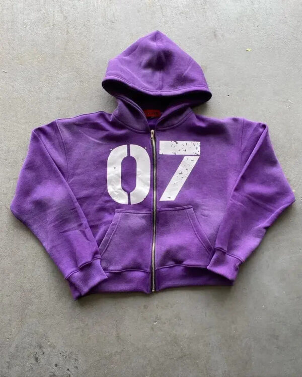 07 Street Trend Loose Sweater Suit - Image 10