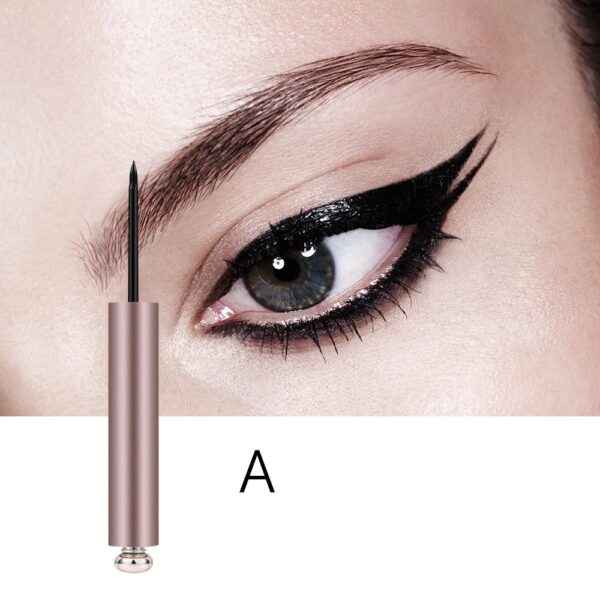 Rose Gold Beginner Liquid Eyeliner Waterproof Quick Dry No Halo Eyeliner - Image 7