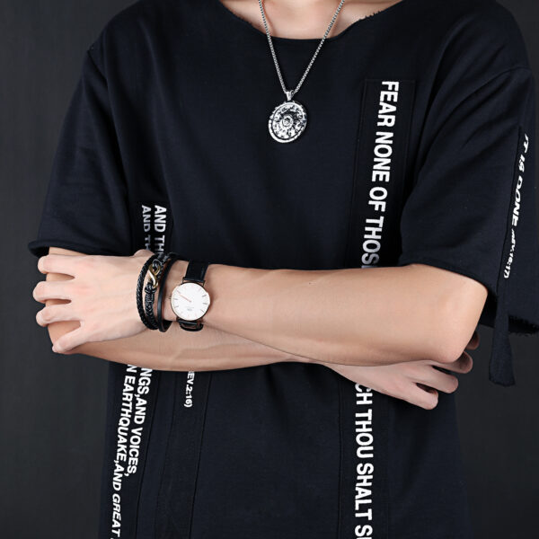 Vintage leather bracelet - Image 9