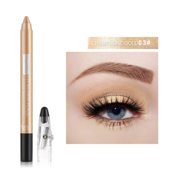 Eyeliner Eye Shadow Stick Shadow Pearlescent Eyeliner With Penknife Bubble Pen - Image 5
