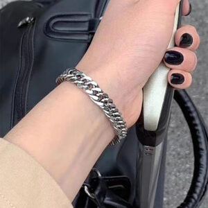 Fashion Personality Cuban Keel Bracelet Men
