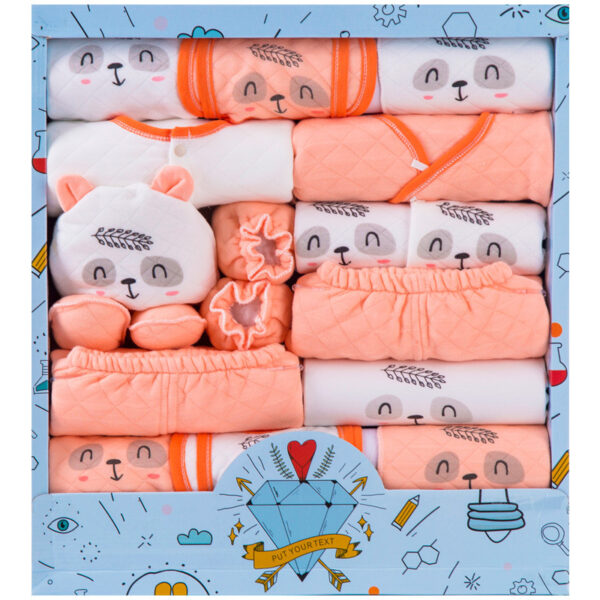 Newborn gift box baby clothes set cotton - Image 3