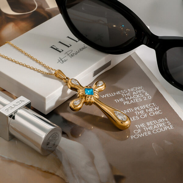 Zircon Titanium Steel Necklace Light Luxury High-grade Jewelry - Image 6