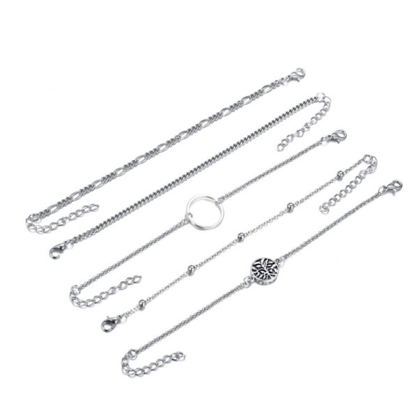 Handmade Creative Classic Simple Bracelet Five-piece Set - Image 2