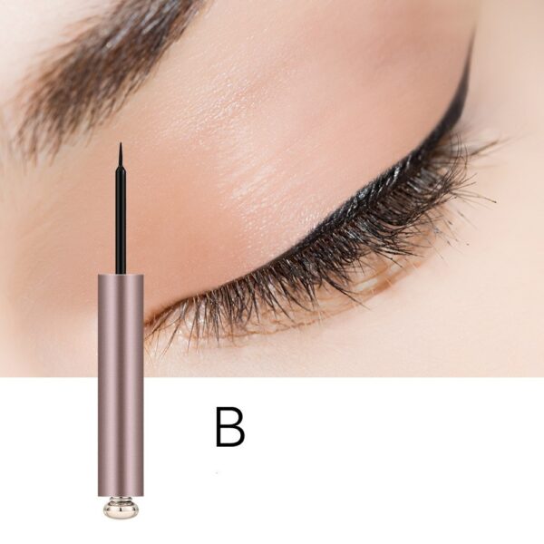 Rose Gold Beginner Liquid Eyeliner Waterproof Quick Dry No Halo Eyeliner - Image 6