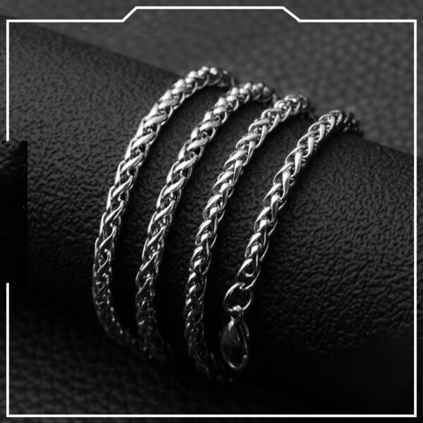 Titanium steel necklaces for men - Image 4