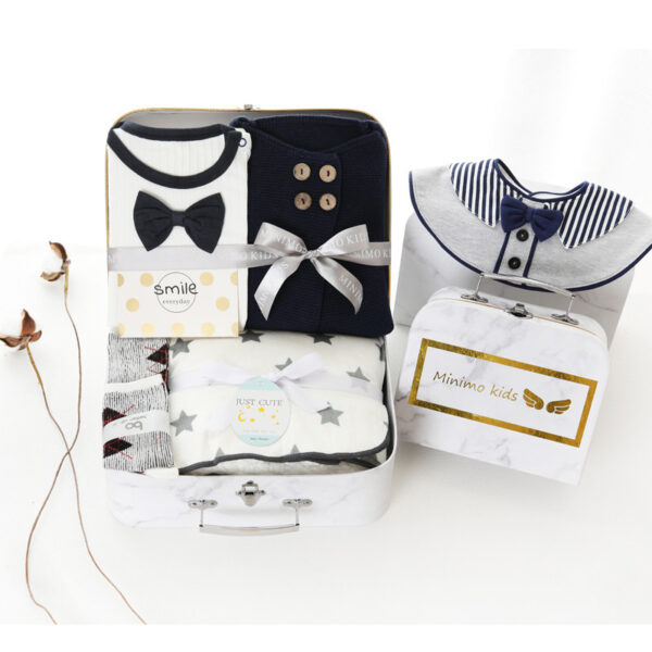 Newborn Baby Gift Box Newborn Baby Products Clothes Set - Image 2