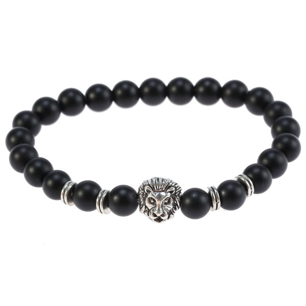 Natural stone fire stone Hand Beaded Bracelet aliexpress hot stretch bracelet bracelet explosion lady lion - Image 7