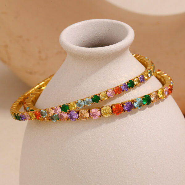 European And American Fashion Niche Personality Fresh Bracelet Stainless Steel - Image 3