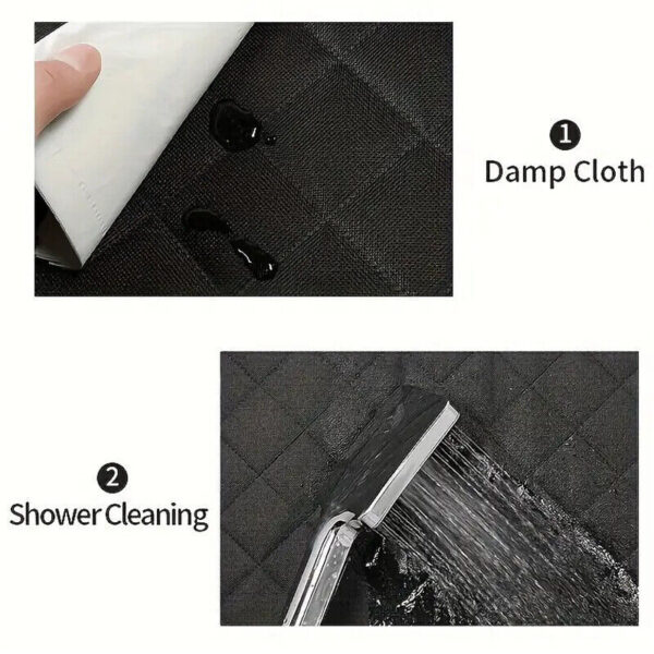 Waterproof Pet Car Seat Cover Dog Safety Protector Mat Front Back Seat Hammock H - Image 6