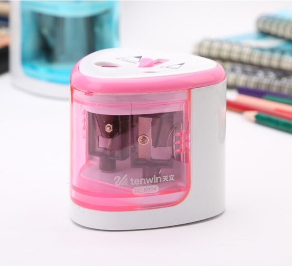 Automatic electric pencil sharpener pencil sharpener child safety pencil sharpener pencil sharpener learning stationery primary school supplies - Image 3