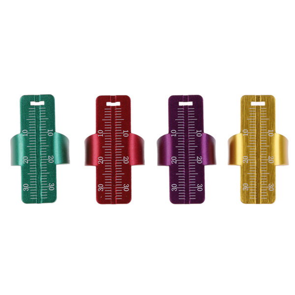 Root Canal Dental Root Ruler Stainless Steel Root Ruler - Image 2