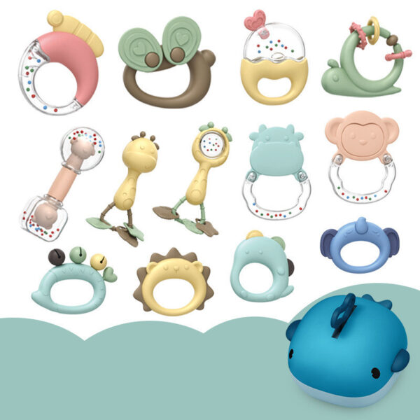 Baby Rattle Plastic Toy Gift Box Set - Image 9
