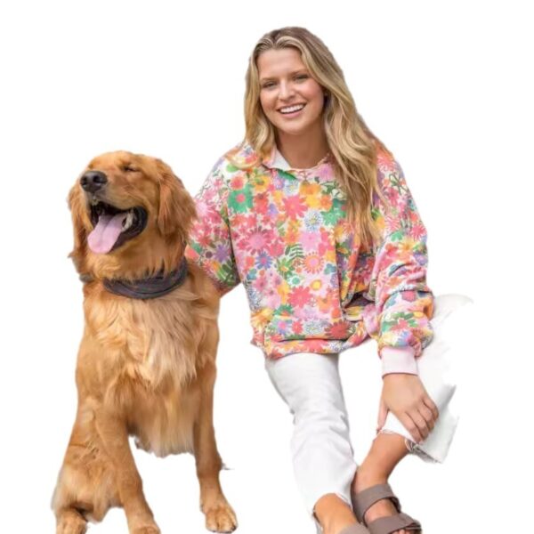Women's Digital Printed Hoodie - Image 2