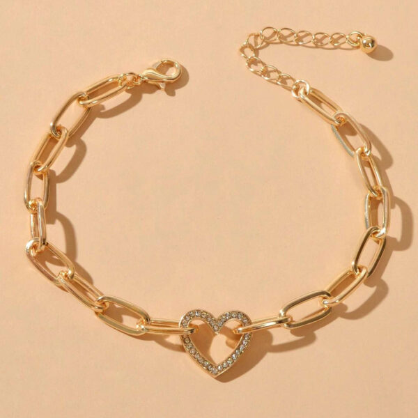 Love Pendant Clip Bracelet Street Women - Image 5