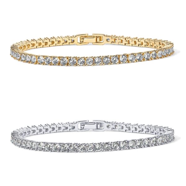 Fashion European And American Style Full Diamond Bracelet - Image 5