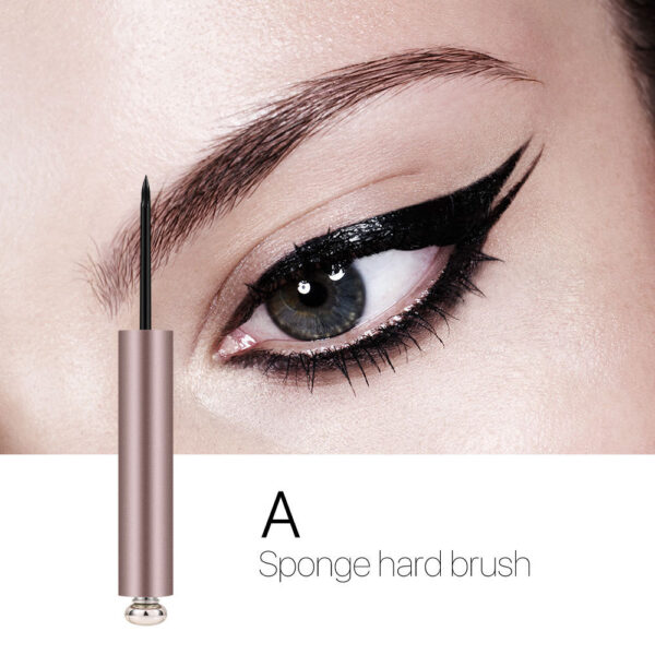 Rose Gold Beginner Liquid Eyeliner Waterproof Quick Dry No Halo Eyeliner - Image 2