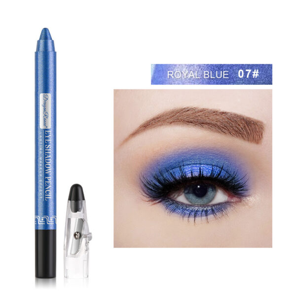 Eyeliner Eye Shadow Stick Shadow Pearlescent Eyeliner With Penknife Bubble Pen - Image 3