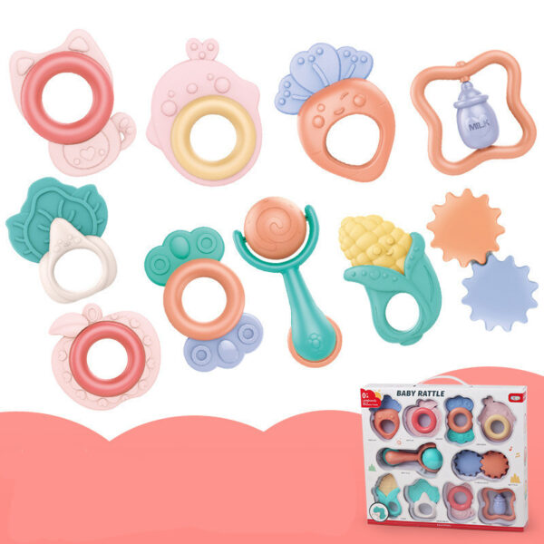 Baby Rattle Plastic Toy Gift Box Set - Image 6
