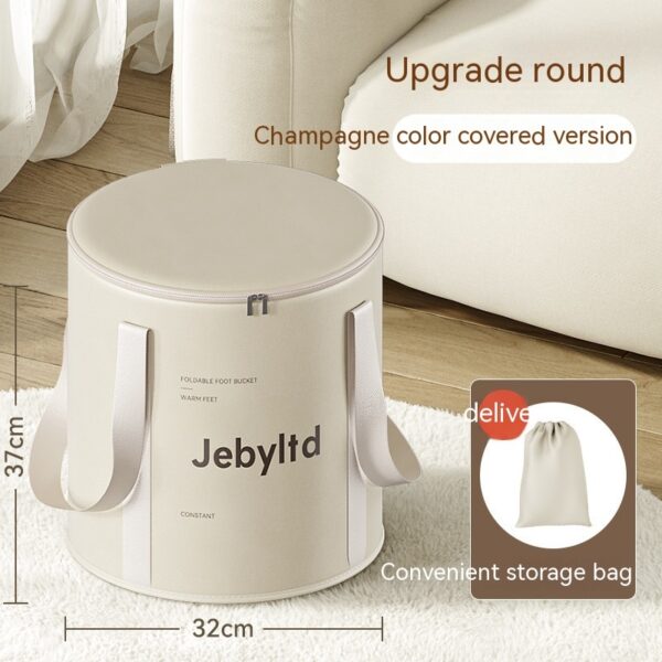 Household Folding Foot Bath Bag High Depth Over Calf Portable - Image 3
