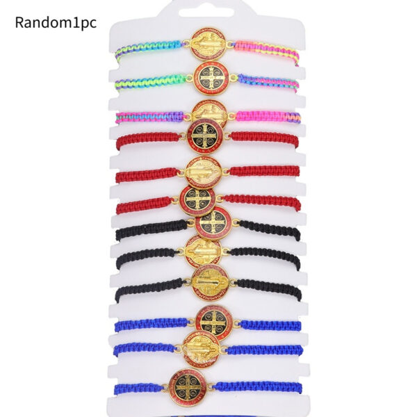 Our Lady Of Mary Saint Benedict Saint Jude Weaving Hand Rope - Image 10