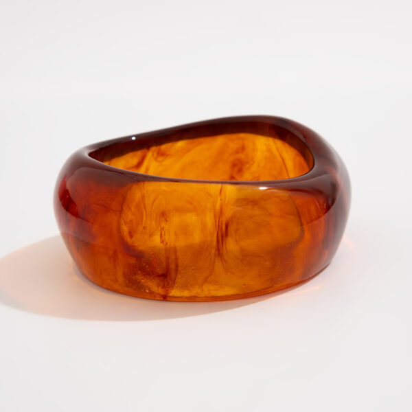 European And American Exaggerated Ins Style Translucent Color Wide Bracelet - Image 5