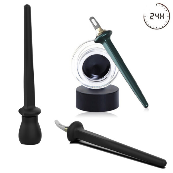 Silicone Eyeliner Painting Tool Outline Waterproof Not Smudge Creamy Eyeliner Eyeliner Brush - Image 5