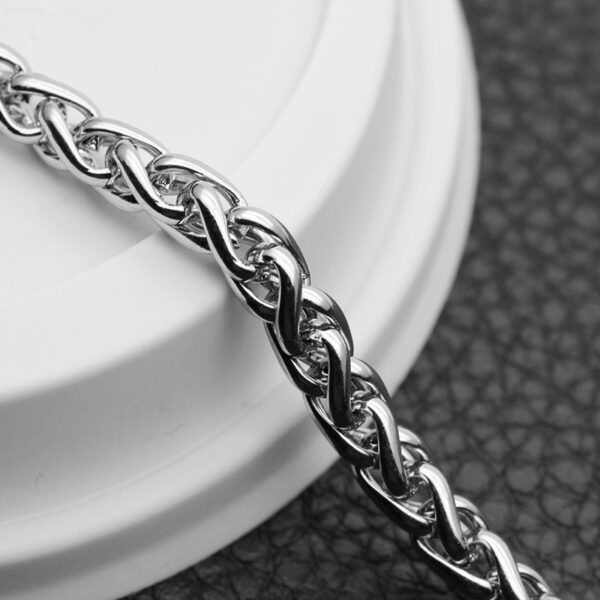 Titanium steel necklaces for men - Image 3