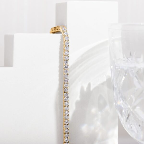 Fashion European And American Style Full Diamond Bracelet - Image 3