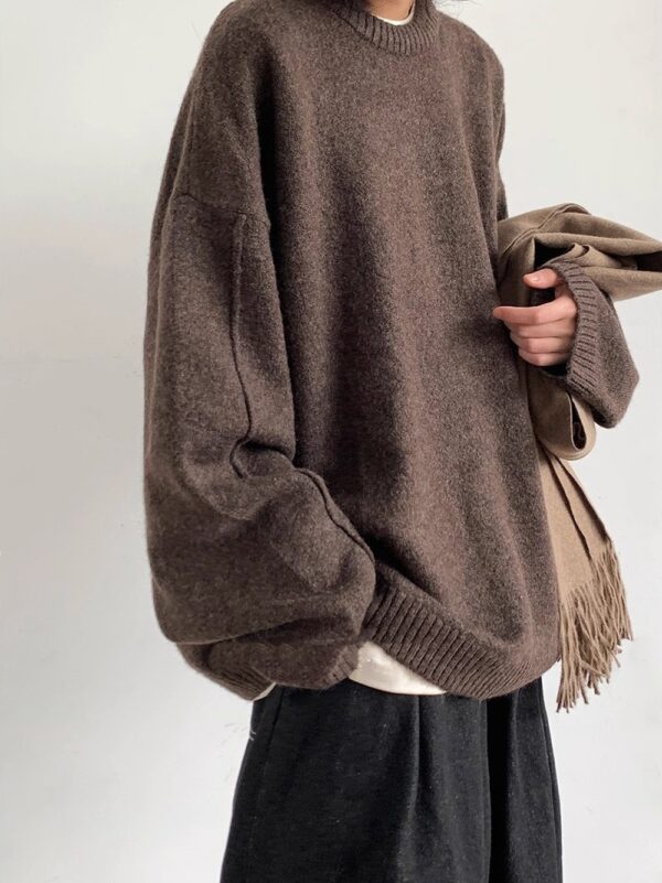 Retro Loose Sweater Autumn Clothing - Image 3