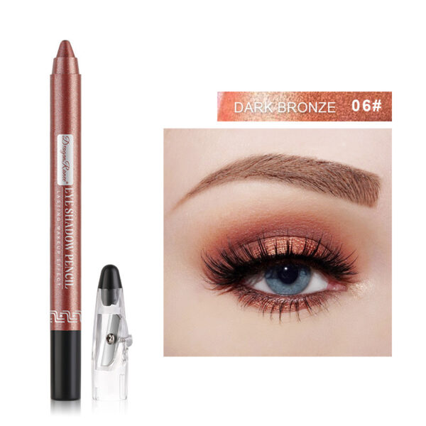 Eyeliner Eye Shadow Stick Shadow Pearlescent Eyeliner With Penknife Bubble Pen - Image 4
