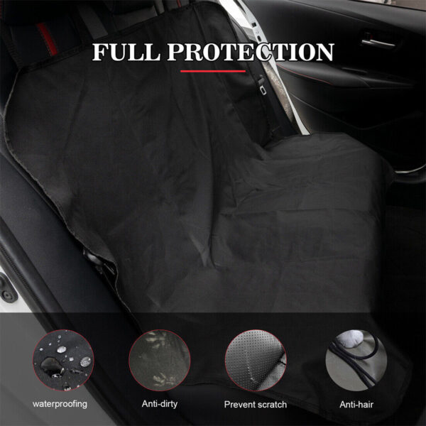 Waterproof Car Rear Back Seat Cover Pet Dog Auto Protector Non-slip Hammock Mat - Image 6