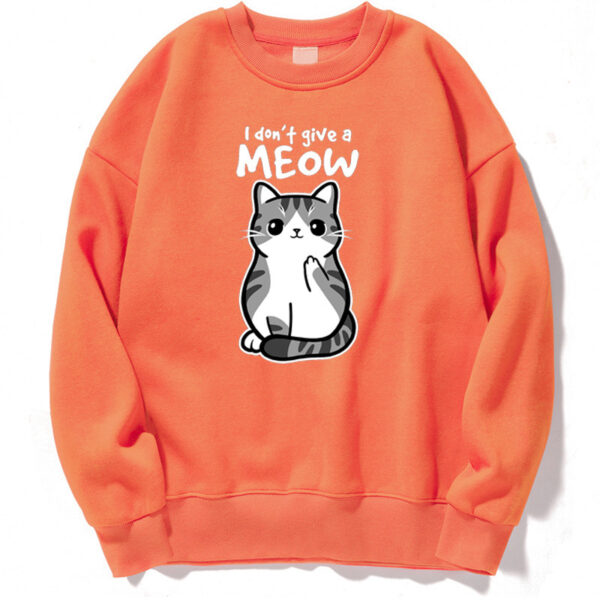 Cartoon Kitten Pattern Sweater European Size - Image 10